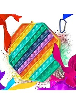گجت، فیجت و سرگرمی پاپ ایت Big Size Pop Push Bubble Sensory Fidget Toy 