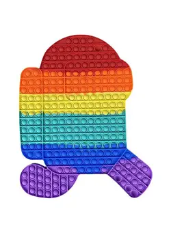 گجت، فیجت و سرگرمی پاپ ایت Big Pop It Among US Giant Push Fidget Sensory Toy 