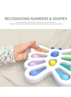 گجت، فیجت و سرگرمی پاپ ایت Mini Portable Dimple Digit, Perfect for Traveling, Ultimate Value Flower dimple Fidget Toys, Durable ABS Plastic and Silicone, Fidget, Toy, Assorted Colors Butterfly 