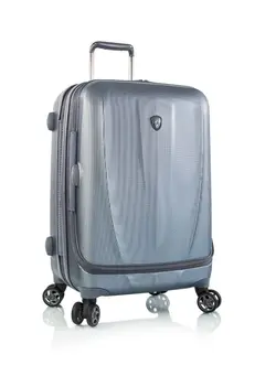 چمدان و ساک مسافرتی چمدان تک Smart Vantage - 66 Cm (Slate Blue) Hard Case Trolley Bag (Polycarbonate) with Dual 360° Spinner Wheels Set of 1 pc 