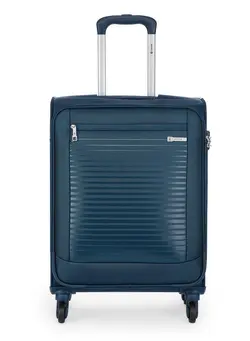 چمدان و ساک مسافرتی چمدان تک 4 WHEELS CARLTON WEXFORD BLUE SAPHIRE SOFTSIDE MEDIUM TROLLEY BAG - CA 148J468133 