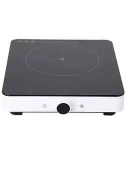 تجهیزات پخت و پز اجاق گاز و صفحه برقی  رومیزی Digital Infrared Cooker 2000 W Ceramic Heating Element & Double Heat Ring 10 Temperature Levels 2 Digit LED Display 99 Minute Timer  Black/White 