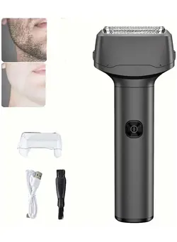 مردانه ماشین اصلاح Electric Razor for Men,New Upgrade Electric Shaver with Pop-Up Trimmer,Portable USB Rechargeable Wet Dry Foil Shaver Easy One-Button Use Suitable for Home,Car,Travel Gifts for Male Father Boys Black 