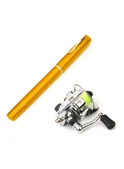 ماهیگیری چوب ماهیگیری Portable Pen Fishing Rod 1.6meter 