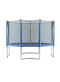بازی‌های فضای باز و تجهیزات پارک ترامپولین Trampoline With Safety Net 12feet 