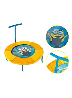 بازی‌های فضای باز و تجهیزات پارک ترامپولین Minions Junior Bouncer 81x85x81cm 