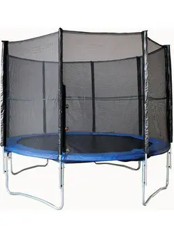 بازی‌های فضای باز و تجهیزات پارک ترامپولین Children Trampoline With Protective Barrier, 37-6Ft 