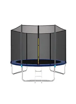 بازی‌های فضای باز و تجهیزات پارک ترامپولین 8FT Fancy And Stylish Trampoline For Kid And Adult 244X244X210cm 