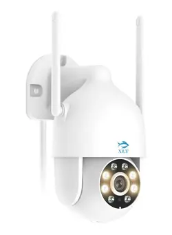 دوربین مدار بسته دوربین دام XLT 2K Security Outdoor Camera Wireless CCTV Camera Compatible with Alexa 