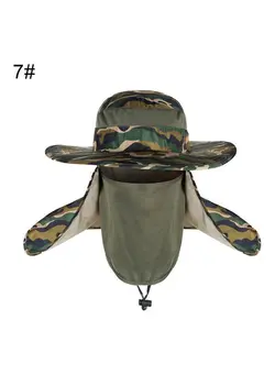 ماهیگیری پوشاک ماهیگیری Unisex Sun UV Protectiom Mesh Bucket Hat 20 x 10 x 20cm 