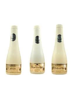 مراقبت پوست سر صاف‌کننده مو 3-Piece Silver Liss Effect Set 1200ml 