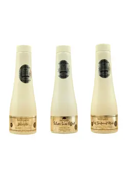 مراقبت پوست سر صاف‌کننده مو 3-Piece Silver Liss Effect Set 600ml 