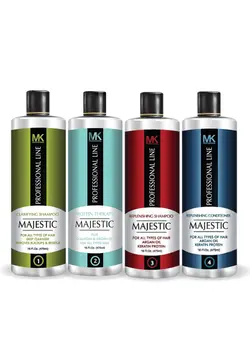 مراقبت پوست سر صاف‌کننده مو Protein Therapy Hair Treatment Complete Kit 475ml 