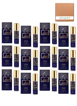 عطر و ادکلن سایر 12 Piece Nabeel Musk Roll On Oil Perfume 6 ML Set 