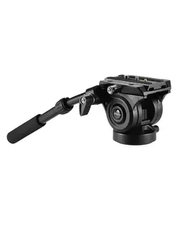 لوازم جانبی فیلم‌برداری و عکاسی سایر Camcorder Camera Tripod Head For Canon Nikon Sony A7 Panoramic Black 