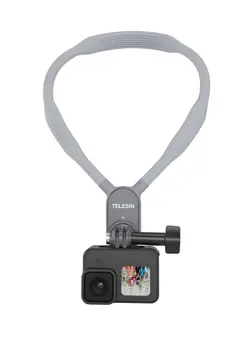 لوازم جانبی فیلم‌برداری و عکاسی سایر Neck Mount Necklace Holder POV Selfie Hand Free Chest Shoulder Support Video Vlog Body Strap Attachment Accessories for GoPro Max Go Pro Hero 11 10 9 8 7 Insta360 One RS X2 X3 DJI Action 2 3 (S) 