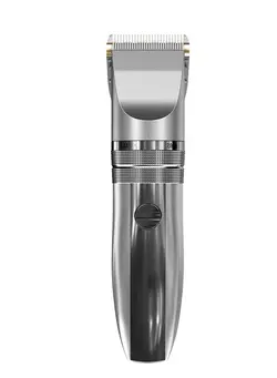مردانه ماشین اصلاح Hunter Electric Hair Trimmer Ergonomic Design R-Shaped Cutting Head Ultra-Thin Stainless Steel Blade Low Noise Cordless Shaver | 8000rpm Motor | 800mAh Battery - Grey 