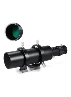دوربین فیلم‌برداری و عکاسی دوربین شکاری 60mm Guide Scope Finderscope for Astronomical Telescope 