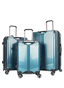 چمدان و ساک مسافرتی ست چمدان Trolley Luggage Set of 3 PCS TPC Hard Side Spinner Wheels with TSA Lock 