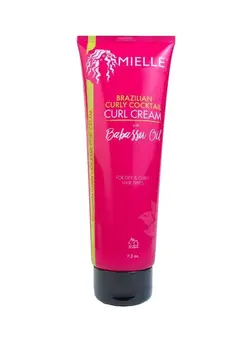 مراقبت پوست سر صاف‌کننده مو Babassu Brazilian Cocktail Curl Cream 7.5ounce 