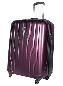 چمدان و ساک مسافرتی چمدان تک Marshal Hardside Cabin Luggage Trolley Raisin 