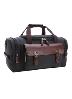 چمدان و ساک مسافرتی ساک مسافرتی Waterproof Travel Duffle Bag Black/Brown 