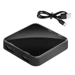 تجهیزات صوتی  قابل حمل سایر HD02 4K UHD Video Splitter V8257_P Black 