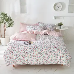 کالای خواب کاور و ست لحاف 4-Pieces Super King Size Active Printed Style Bedding Set Polyester Multicolour 200x230cm 