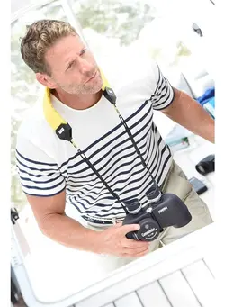 دوربین فیلم‌برداری و عکاسی تلسکوپ و میکروسکوپ Floating Strap for Marine Binoculars - Long-Lasting Waterproof Floating Binocular Accessory, Black 