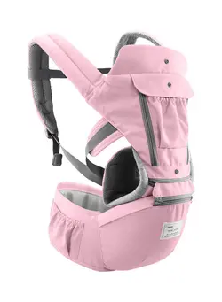 لوازم حمل آغوش Baby Carrier With Hip Seat - Pink 