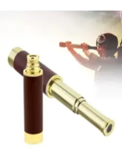 دوربین فیلم‌برداری و عکاسی تلسکوپ و میکروسکوپ 25X30 Single Pirate Telescope Retro Pirate Telescopic Mini Monocular Optics Telescope 
