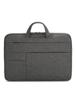 کیف، کوله‌پشتی و چتر کیف و کوله لپ تاپ 13.3 Inch Waterproof Nylon Laptop Briefcase 36 x 3 x 27cm Dark Grey 