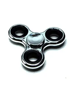 گجت، فیجت و سرگرمی اسپینر Stainless Steel Fidget Spinner 6.5x0.65x6.5cm 
