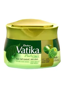 لوازم و مواد فرم‌دهی مو کرم و ژل Vatika Naturals Styling Hair Cream 210ml 