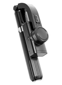 لوازم جانبی فیلم‌برداری و عکاسی سایر Tripod Selfie stick gimbal stabilizer for smartphones, with wireless remote control, 360° rotating auto balance stabilizer, portable mobile phone holder 