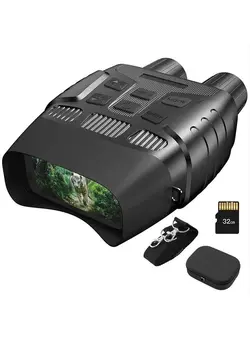 دوربین فیلم‌برداری و عکاسی تلسکوپ و میکروسکوپ Night Vision Goggles Night Vision Binoculars for Adults - Digital Infrared Binoculars can Save Photo and Video with 32GB Memory Card 