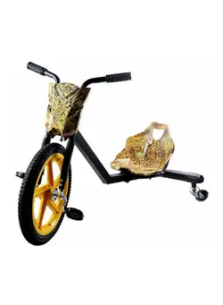ماشین‌های سواری، سه چرخه و اسکوتر اسکوتر و لوازم جانبی 3-Wheel Pedal Scooter Ride-on Toy 95x60x60cm 