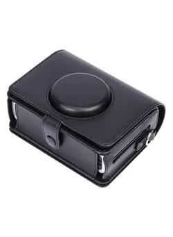 لوازم جانبی فیلم‌برداری و عکاسی سایر Leather Case Replacement For Fujifilm Instax Mini Evo Camera Comes With A Detachable Shoulder Strap Black 
