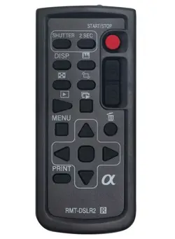 لوازم جانبی فیلم‌برداری و عکاسی سایر Rmtdslr2 Rmtdslr2 Ir Remote Commander Compatible With Sony Nex Alpha Slt Cameras Ilca99M2 Dslra230L Dslra330L Dslra380L Dslra900 Dslra700 Ilce6400 Ilce6400L Ilce6400M Ilce7M3 