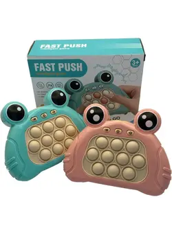 گجت، فیجت و سرگرمی پاپ ایت New Quick Pop Push It Electronic Game Whack A Mole pressure relief toys pop fidget toy (Frog) 