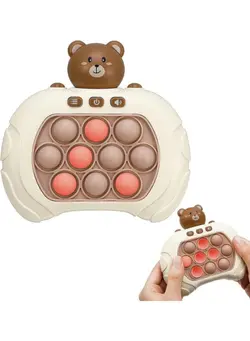 گجت، فیجت و سرگرمی پاپ ایت Quick Push Electronic Pop Light Up Games, Decompression Breakthrough Puzzle Game Machine, Squeeze Poppet Sensory Push Pop Bubble Toy, Push Button Toy for Kids Girl Boy Birthday Gift 