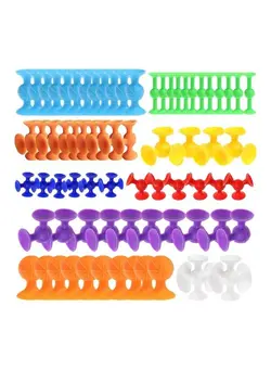 گجت، فیجت و سرگرمی اسپینر 72-Piece Silicone Stress Sensory Toy Set 