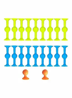 گجت، فیجت و سرگرمی اسپینر 22-Piece Silicone Stress Sensory Toy Set 