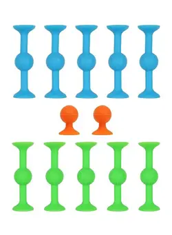 گجت، فیجت و سرگرمی اسپینر 12-Piece Silicone Stress Sensory Toy Set 