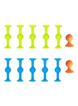گجت، فیجت و سرگرمی اسپینر 12-Piece Silicone Stress Sensory Toy Set 