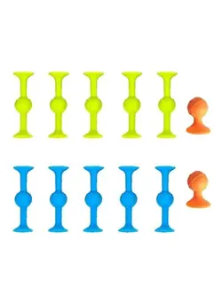 گجت، فیجت و سرگرمی اسپینر 12-Piece Silicone Stress Sensory Toy Set 