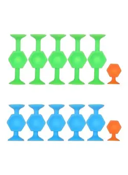 گجت، فیجت و سرگرمی اسپینر 12-Piece Silicone Stress Sensory Toy Set 