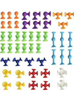 گجت، فیجت و سرگرمی اسپینر 48-Piece Silicone Stress Sensory Toy Set 