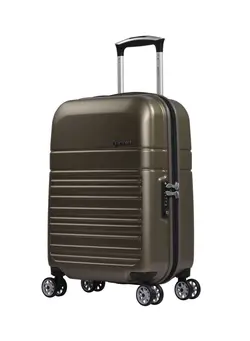 چمدان و ساک مسافرتی چمدان تک Hard Case Travel Bag Luggage Trolley Makrolon Polycarbonate Super Lightweight Anti Scratch Suitcase 4 Quiet Double Wheels TSA Lock KF91 Coffee 