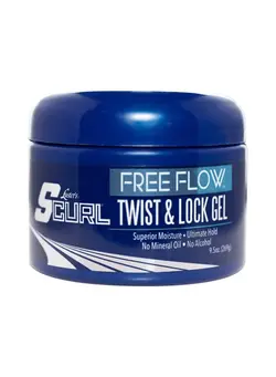 مراقبت پوست سر صاف‌کننده مو Lustre's S Curl Twist & Lock Gel FREE FLOW 280ml 